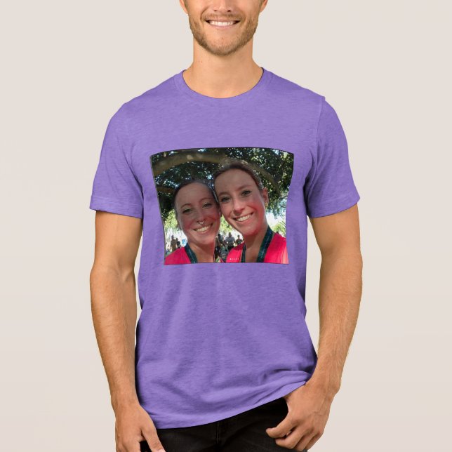 Mykela and Mykenzie Tri-Blend Shirt (Front)