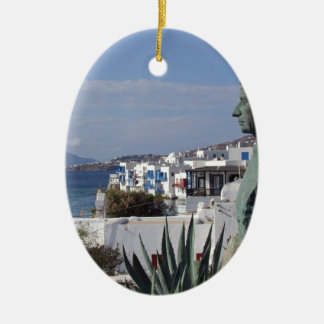Mykonos 2 ceramic tree decoration