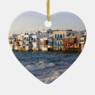 Mykonos 4 ceramic tree decoration