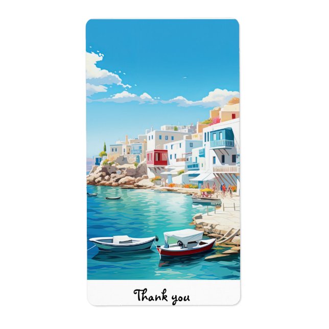 Mykonos-Elegant Gratitude Inspired by Greece (Front)