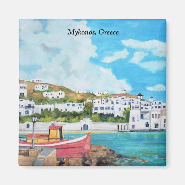 Mykonos, Greece -  Magnet (Front)