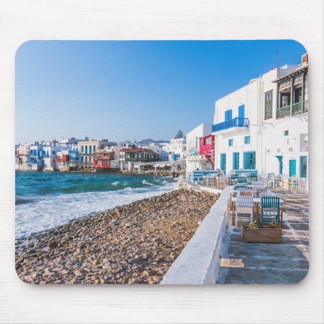 Mykonos, Greece Mouse Mat (Front)