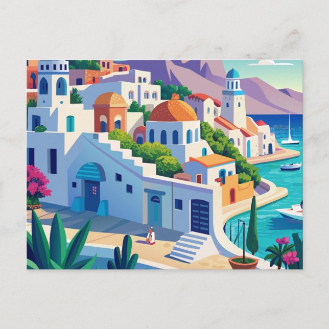 Mykonos, Greece Postcard (Front)