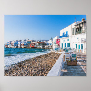 Mykonos, Greece Poster