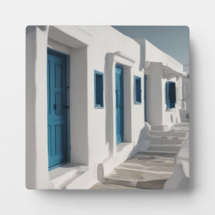 Mykonos Greece Travel Plaque