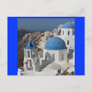 Mykonos Greece Travel Postcard