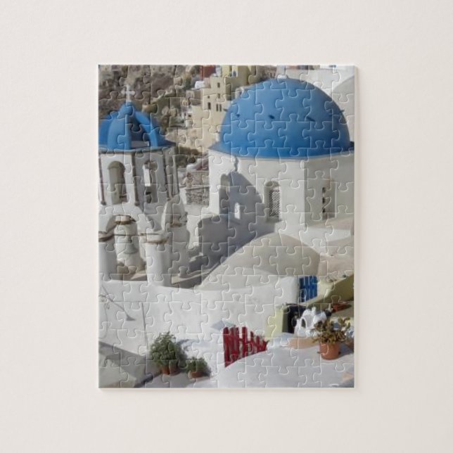 Mykonos Greece Travel Scenic Photo Jigsaw Puzzle (Vertical)