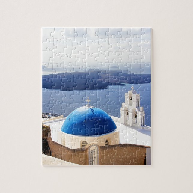 Mykonos Greece Travel Scenic Photo Jigsaw Puzzle (Vertical)