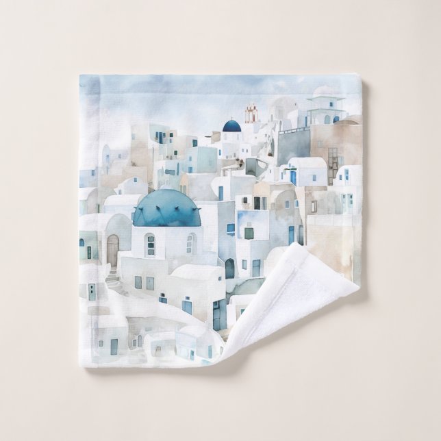 Mykonos Greece Wash Cloth (Wash Cloth)