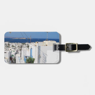 Mykonos Luggage Tag
