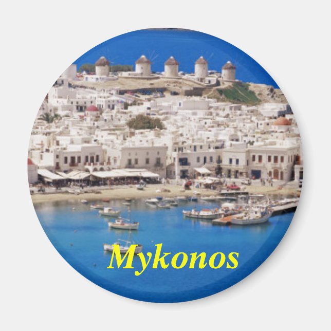 Mykonos magnet (Front)