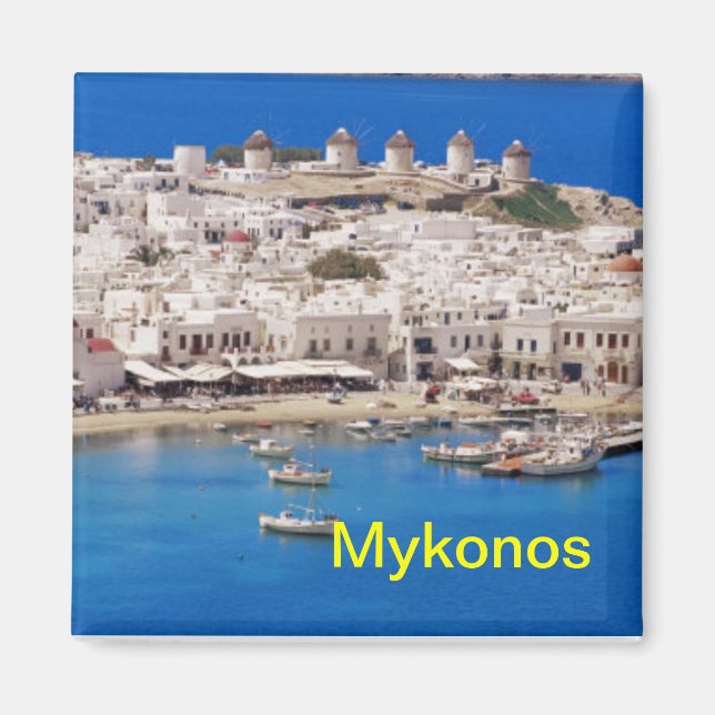Mykonos magnet (Front)