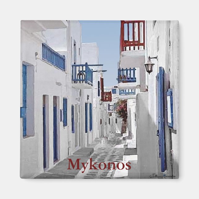 Mykonos Magnet (Front)