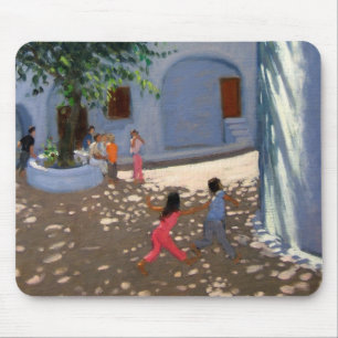 Mykonos monastery mouse mat