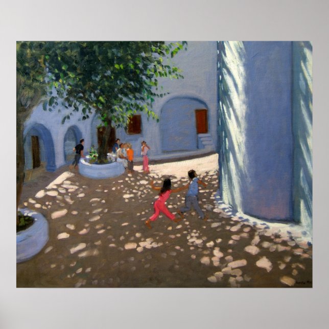 Mykonos monastery poster (Front)