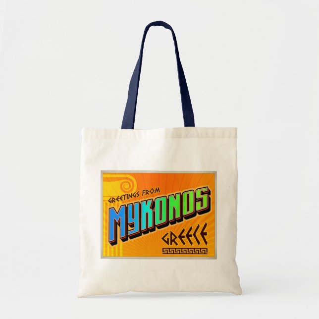 MYKONOS TOTE BAG (Front)