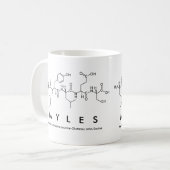 Myles peptide name mug (Front Left)
