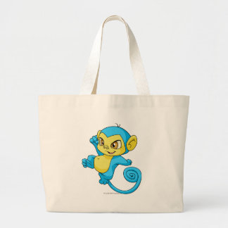 Mynci Blue Large Tote Bag