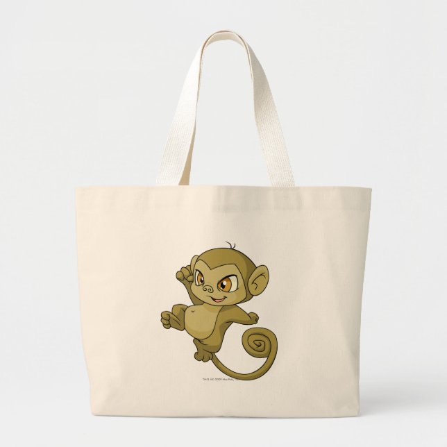 Mynci Brown Large Tote Bag (Front)