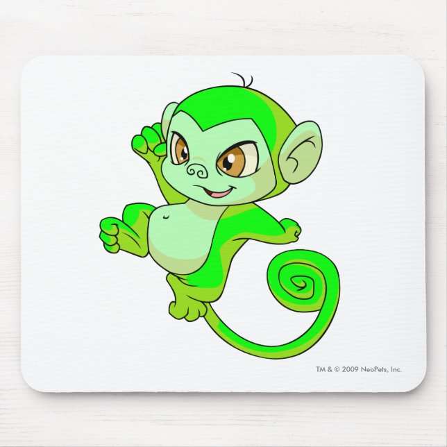 Mynci Glowing Mouse Mat (Front)