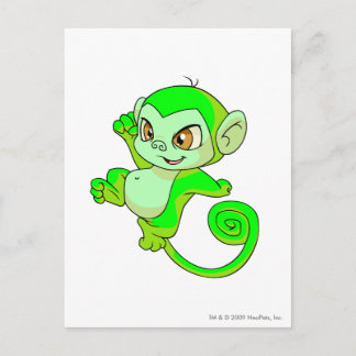 Mynci Glowing Postcard