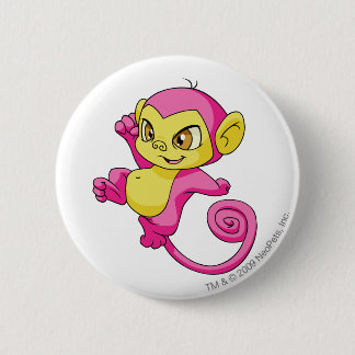 Mynci Pink 6 Cm Round Badge