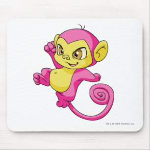 Mynci Pink Mouse Mat