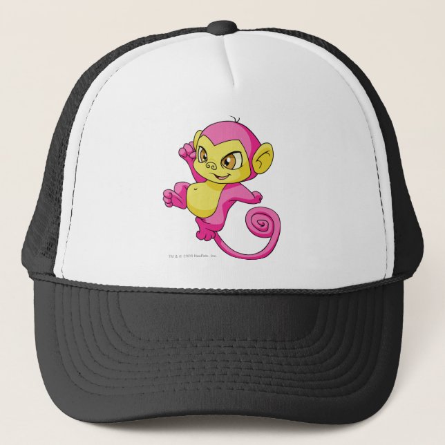 Mynci Pink Trucker Hat (Front)