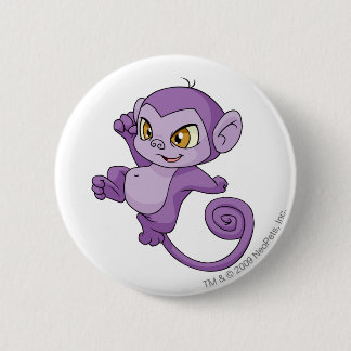 Mynci Purple 6 Cm Round Badge