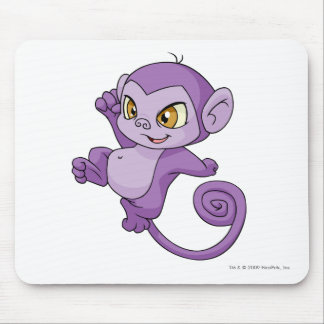 Mynci Purple Mouse Mat