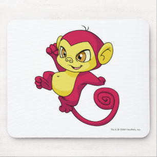 Mynci Red Mouse Mat