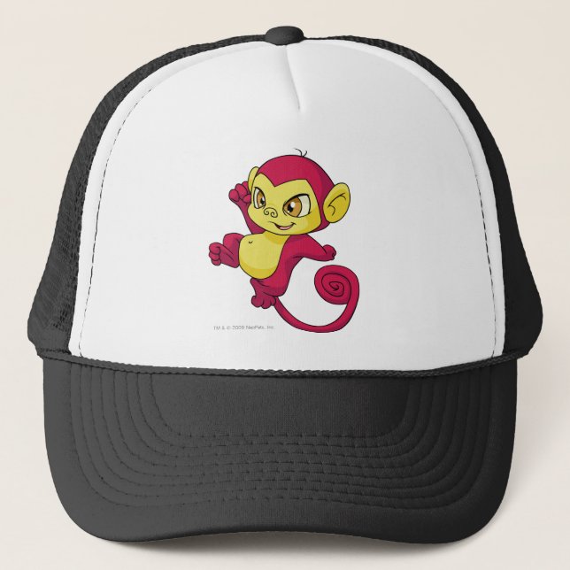 Mynci Red Trucker Hat (Front)