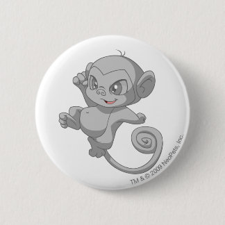 Mynci Silver 6 Cm Round Badge
