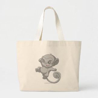 Mynci Silver Large Tote Bag