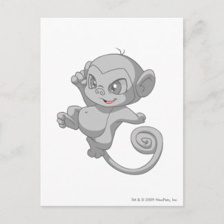 Mynci Silver Postcard