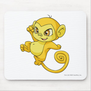 Mynci Yellow Mouse Mat
