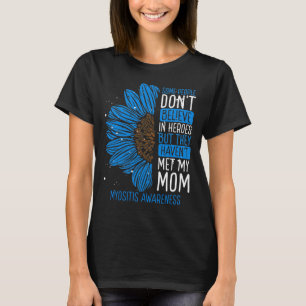 Myositis Awareness Ribbon Mom Warrior T-Shirt