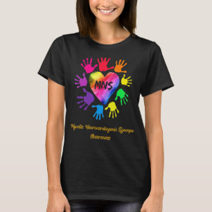 Myositis Neurocardiogenic Syncope Awareness Hands T-Shirt