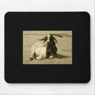 Myotonic Goat Relaxed Benidorm Tint Sticker Mouse Mat