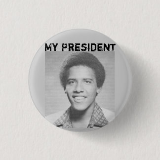 myprez, My President - Customised - Customised 3 Cm Round Badge