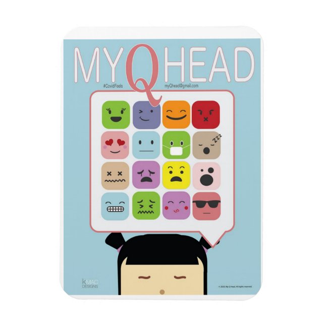 MyQHead Magnet (Vertical)