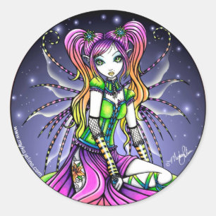 Myra Celestial Rainbow Fairy Stickers