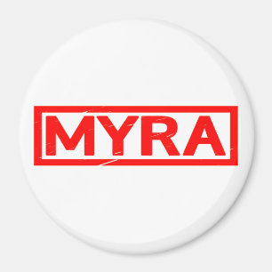 Myra Stamp Magnet