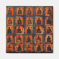 Myriad Buddah ~ Magnet