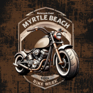 Myrtle Beach Bike Week Spring Rally 2024 T-Shirt