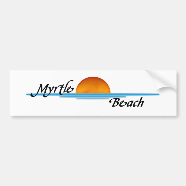 Myrtle Beach Bumper Sticker (Front)