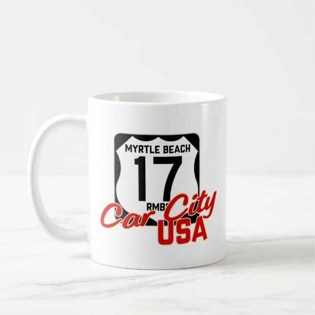 Myrtle Beach Car City USA  Coffee Mug (Left)