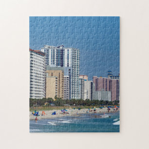 Myrtle Beach Hotels Photo Jigsaw Puzzle