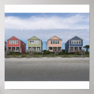 Myrtle Beach Houses Poster