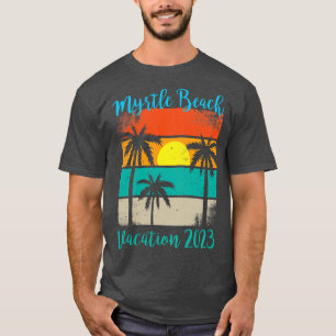 Myrtle Beach olina 2023 Group Matching Family Vaca T-Shirt